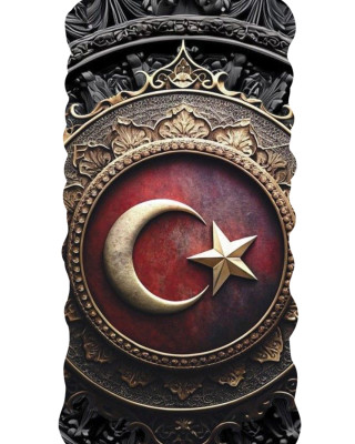 Bebo Store Extreme Outdoor Spor , Motorcu ve Bisiklet Kullananlara Özel Desenli Buff Boyunluk Bandana Balaklava (Bayrak-218)