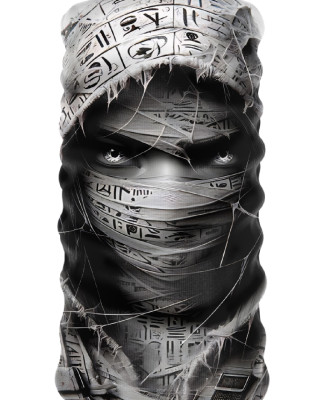 Bebo Store Extreme Spor Motor ve Bisiklet Kullananlara Özel Desenli Buff Boyunluk Bandana Balaklava (face-164)
