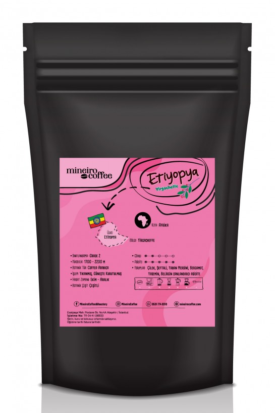 Etiyopya Yirgacheffe 250gr Kahve