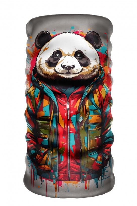 Bebo Store Extreme Outdoor Spor , Motorcu ve Bisiklet Kullananlara Özel Desenli Buff Boyunluk Bandana Balaklava (panda-207)