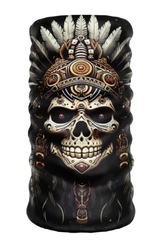 Bebo Store Extreme Spor Motor ve Bisiklet Kullananlara Özel Desenli Buff Boyunluk Bandana Balaklava (skull-0208-6)
