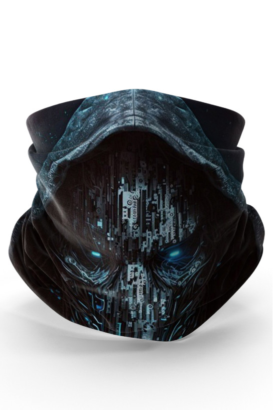 Bebo Store Extreme Spor Motor ve Bisiklet Kullananlara Özel Desenli Buff Boyunluk Bandana Balaklava (skull-0208-7)